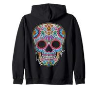 Day The Dead Skull Mexicans Traditions Dia De Los Muertos Sudadera con Capucha