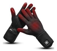 Day Wolf Guantes térmicos para hombres y mujeres, recargables, eléctricos, delgados, para invierno, viajes, caminar, capa interior ligera para clima frío