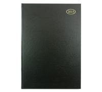 Day2day - Agenda 2017 A5 un día a un diario de página cita (negro, azul o rojo) X 1 solo