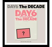 DAY6 - (SIX ON THE DICE Ver.) DAY6 THE DECADE 4th Full Album / CD+Book+3 Card+Photo+Ticket+Poster+POB+GIFT