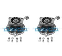 DAYCO 2x Cubo Bearing Set Back Axis Right Izquierda para Ford Fiesta VI Ka +