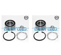 DAYCO 2x Cubo Juego Cojinete Delantero de Rueda para Dacia Sandero II Logan MCV