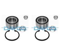 DAYCO 2x Cubo Juego Cojinete Delantero de Rueda para Ford Kuga II C DM2 Dxa CB7