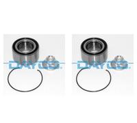 DAYCO 2x Cubo Juego Cojinete Delantero de Rueda para Hyundai i10 i20 Kia Picanto