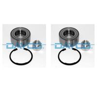 DAYCO 2x Cubo Juego Cojinete Delantero de Rueda para Peugeot 206 Hatchback 206+