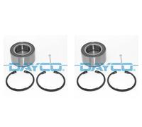 DAYCO 2x Eje de Rueda Juego Cojinetes para Opel Astra F Cc Meriva 53 54 58