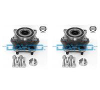 DAYCO 2x Eje de Rueda Juego Cojinetes para Suzuki Grand Vitara II Kizashi JT
