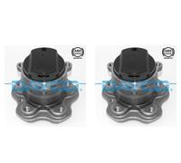 DAYCO 2x Eje de Rueda Juego de Cojinetes Trasero para Nissan Qashqai II Renault