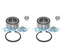 DAYCO 2X Rodamiento De Rueda Del Eje Delantero Para Honda CR-V III RE RE RM