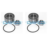 DAYCO 2X Rodamiento De Rueda Delantera Para Fiat Panda Seicento 600 169 187 169