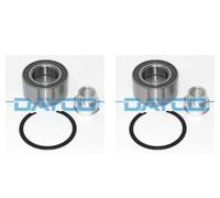 DAYCO 2X Rodamiento De Rueda Delantero Para Fiat Seicento 600 Punto 187 176 170