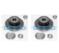 DAYCO 2X Rodamiento De Rueda Trasero Para Peugeot 206 CC Citroën C3 I C2 2D 2A C