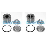 DAYCO 2X Rodamiento De Rueda Trasero Para Peugeot 207 CC 208 Citroën C3 III WD