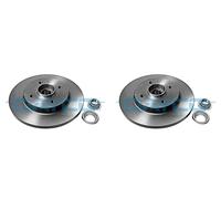 DAYCO 2X Rodamiento De Rueda Trasero Para Peugeot 308 SW I Citroën C4 Picasso
