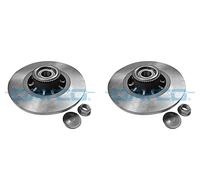 DAYCO 2X Rodamiento De Rueda Trasero Para Renault Trafic III Furgón Opel Vivaro