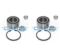 DAYCO 2X Rodamiento De Rueda Trasero Para VW Touareg Audi Q7 7P5 7LA 7L6 7L7