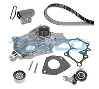 Dayco Bomba de agua y kit de correas de distribución KTBWP9650 para Toyota Corolla, Verso, Avensis