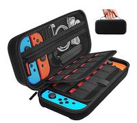 daydayup Funda para Nintendo Switch y Switch OLED con 20 Ranuras para Tarjetas de Juego - Funda Rígido de Almacenamiento en Material para Consola y Accesorios de Nintendo Switch