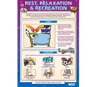 Daydream Education - Pósteres para el descanso, la relajación y la recreación | pósteres PSHE | Papel brillante de 850 mm x 594 mm (A1) | Carteles de aula PSE | Tabla de educación