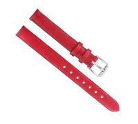 dayeer Correa de reloj de cuero para mujer, correa de reloj para Calvin Klein CK K3E236 K2B231 K3N231, accesorios de repuesto para pulsera (Color : Red, Size : 14mm)