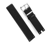 dayeer Correa de reloj de cuero suave y duradera para mujer, repuesto de correa para reloj Calvin Klein CK K94231 (Color : Black, Size : 22mm)