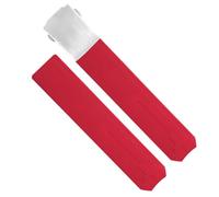 dayeer Correa de reloj deportiva de silicona para Tissot Touch T013 T047 t-sport T013420A T047420A T33 correa de reloj impermeable (Color : Red silver 21mm)