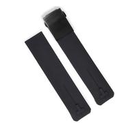 dayeer Correa de reloj deportiva de silicona para Tissot Touch T013 T047 t-sport T013420A T047420A T33 correa de reloj impermeable (Color : Black black 21mm)