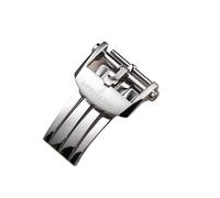 dayeer Hebilla de repuesto para reloj plegable Breitling Super Ocean Avenger(Silver1,22mm)
