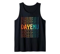 Dayenu - Pesaj judío Festivo judío Pascua Camiseta sin Mangas