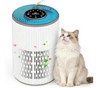 DAYETTE Purificador de Aire para Dormitorio hasta 900 pies², Filtro HEPA H13 con Difusor de Aroma y Luz Ambiental, 22dB Silencioso, Elimina Polvo, Humo, Polen, Caspa de Mascotas