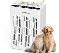 DAYETTE Purificadores de aire para el hogar, habitación grande de hasta 1800 pies cuadrados con filtro HEPA 14, purificador de aire para mascotas con prefiltro lavable para dormitorio con fragancia
