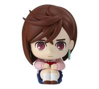 DAYIYUE Ayase Momo/Ken Takakura Okarun - Figura de anime de 4 cm de Chibi en cuclillas, modelo de estatua de PVC para decoración de escritorio y regalo coleccionable (Ayase Momo)