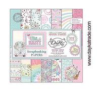 DAYKA Scrapbooking, Blanco, M (SCP1032)