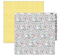 Dayka Trade Papel Scrapbooking Dayka Tablet con Bocadillos 30,5x31,5 cm, Multicolor, Regular