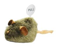 DAYLIGHE Juguete interactivo para gatos, movimiento electrónico automático con gatito chirriante, juguete para jugar, ejercicio, gatos electrónicos automáticos