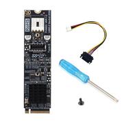 DAYLIGHE NVME Solid Disk Adapter Card PCIe Gen3x4 To Type E 20Gbps Stable Performances 4Pin Auxiliary Power Type E NVME Adapter