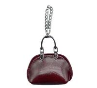 DAYLIGHE Práctico llavero de cuero con adorno portátil para coche, bolso de mano, colgante para viajes y estilos de vida activos, práctico adorno de cuero, Burg de cuero encerado al aceite