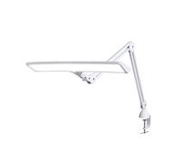 daylight Lumi - Lámpara de Escritorio LED - 4000 Lux, IRC 95+, Regulación Táctil, 2 Niveles de Brillo, Lámpara de Mesa Luz Diurna para Lectura, Manualidades y Oficina, Protección Visual, 15W, Blanco