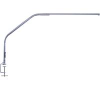 Daylight Slimline 4™ - Lámpara de Mesa LED - 6000K, 3200 Lux, 4 Niveles de Brillo, Puerto de Carga USB-C, Difusor Antirreflejos, Lámpara de Escritorio Ajustable para Arte, Manualidades, Gris Glaciar