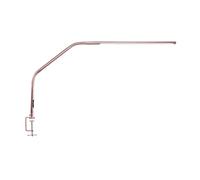 Daylight Slimline 4™ - Lámpara de Mesa LED - 6000K, 3200 Lux, 4 Niveles de Brillo, Puerto de Carga USB-C, Difusor Antirreflejos, Lámpara de Escritorio Ajustable para Arte, Manualidades, Oro Rosa