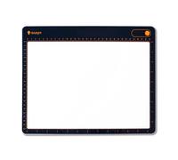 Daylight Tabla Go - Lightpad recargable portátil A4 - Tablero de trazado LED de aluminio ultrafino con regulador de intensidad de 3 pasos y batería de 5 horas