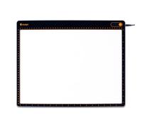 Daylight Tabla XL A3 Professional Lightpad - Tablero de trazado LED de aluminio ultrafino con regulador de intensidad de 3 pasos y 6.800 lux