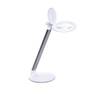 daylight The Company Halo Go 2 Niveles de Brillo Recargable Portátil Lámpara Lupa 80+ CRI Ideal para Cuidado de los Ojos Temperatura de color: 6000K Blanco