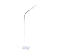 Daylight UnoPro Floor - Nueva lámpara LED - 6000 K, 1145 lux a 30 cm, 4 niveles de brillo, brazo flexible, eficiencia energética, color blanco