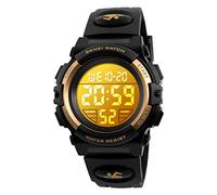 Dayllon Niños Relojes para Niños Deportes al Aire Libre 50M Impermeable Relojes Electrónicos 12/24 H Alarma Reloj Cronómetro/Calendario/Fecha Niño Niña Reloj de Pulsera