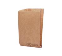 Daymand Store | Bolsas de Papel Kraft | 1000 Uds 17x32cm +6,5 cm Fuelle | Bolsas Pequeñas