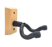 dayme - Percha para guitarra, soporte de pared para bajo | Ganchos de pared antideslizantes de madera dura para guitarra, base de madera para ukelele, bajo, guitarras acústicas, guitarra eléctrica
