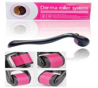Dayons Derma Roller Microagujas profesionales de 0,5 mm con 540 microagujas de titanio para activador de barba, crecimiento del cabello, pérdida y engrosamiento del cabello