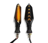 DAYOTIE Compatible con CBR600RR 2004 2005 2006 2007 2008 2009 2010 2011 Luz Intermitente De Motocicleta Luz Impermeable Motocicleta Intermitentes(1 Pair Yellow-Yellow)