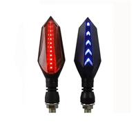 DAYOTIE Compatible con CRF 1100L para Africa para Twin para CBR650R para CBR500R Luces De Señal De Giro para Motocicleta Bombillas De Indicadores De Giro De 10 Mm Motocicleta Intermitentes(Red)